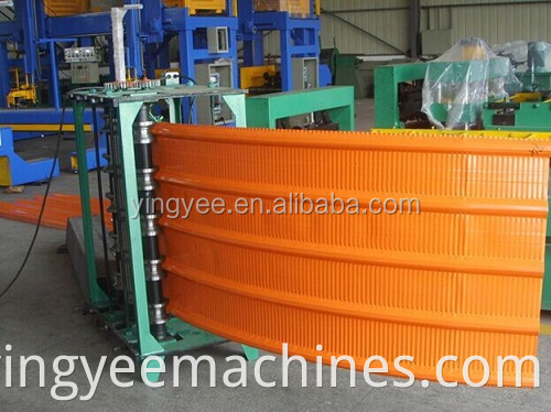 Steel roof sheet curving tile making machine Made in China for Building equipment